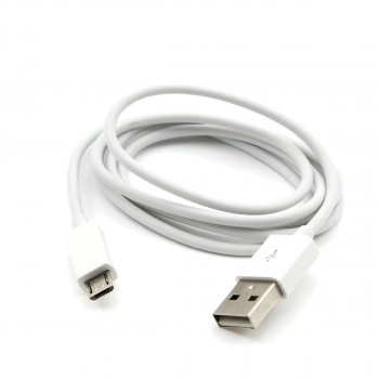 Cablu micro USB alb