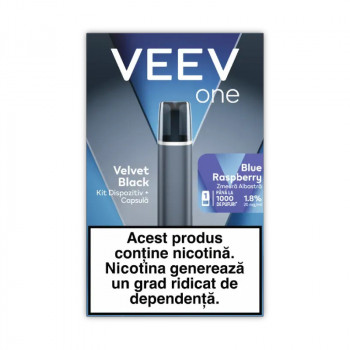 kit VEEV One velvet black blue raspberry