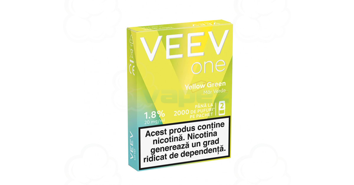 Pachet VEEV One Yellow Green